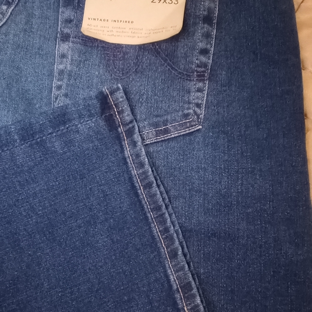 Everett Men's Slim Straight Stretch Jeans AG-ED DENIM Size 29 x 33 NWT - Picture 7 of 8